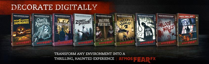 Simulate Ghosts Floating, and Zombies Walking About Your Halloween Haunted House Or Horror Themed Party!