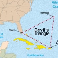 Atlantic Ocean Bermuda Devils Triangle