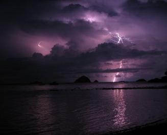 Luminary Lake Lightning