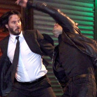 Keanu Reeves Battles A Vampire