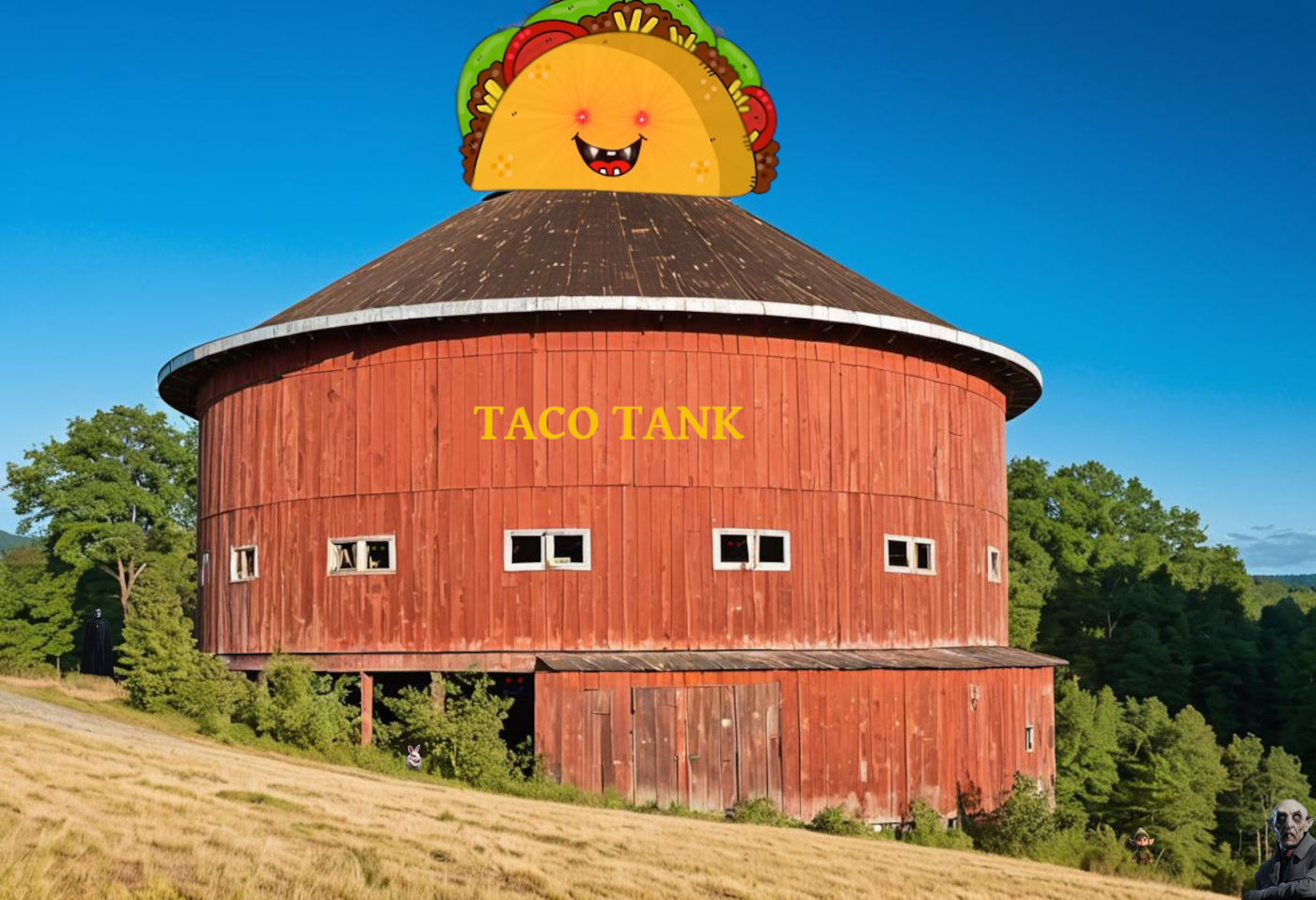 The Taco Tank Barn Vampire Eatery Trap!