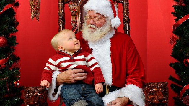 Meeting Santa Claus