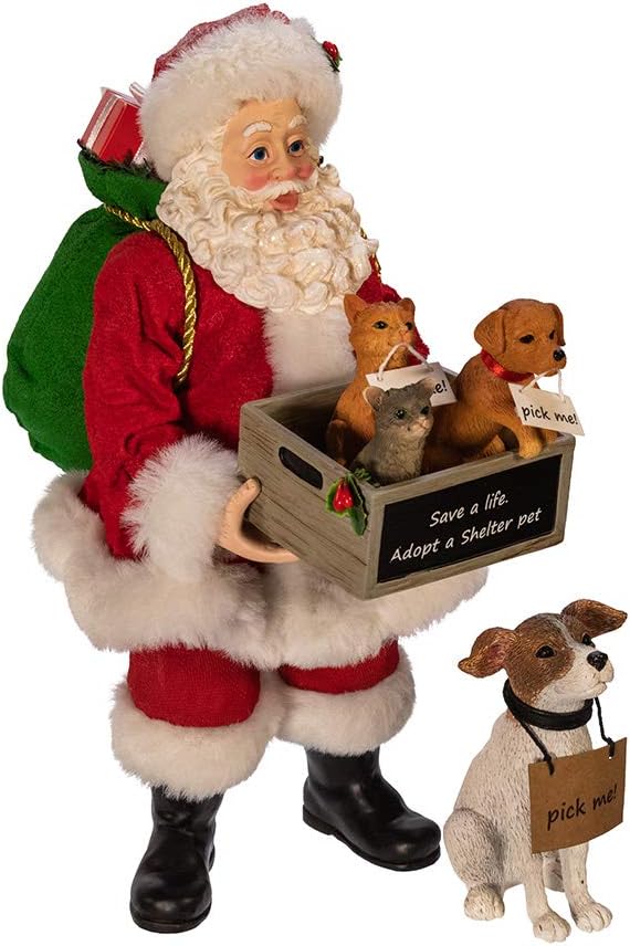 Santa Claus Delivering Puppies For Christmas!
