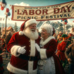 What Does Santa & His Elves Do On Labor Day? North Pole City Labor Day Picnic Festival