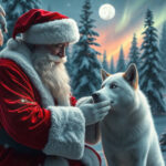 Yule Moon Santa Werewolf Rudolph Frosty