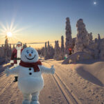 North Pole City Midnight Sunlight