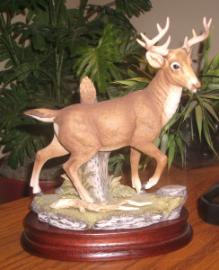  Rare Andrea By Sadek Japanese Hand Crafted Stag Deer Nature Figurine Statue