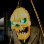 Animated Pumpkin Demon Prop