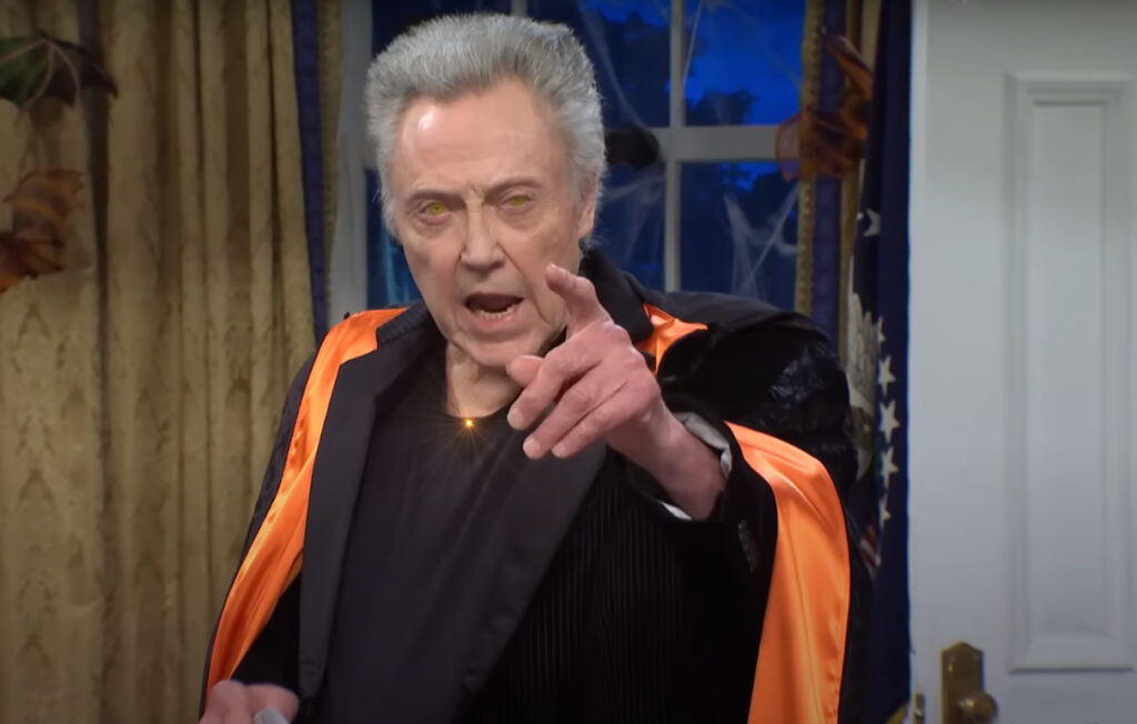 SNL Papa Pumpkins as portrayed by Actor Christopher Walken