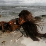 Shocking Footage Of A Deceased Beached Mermaid