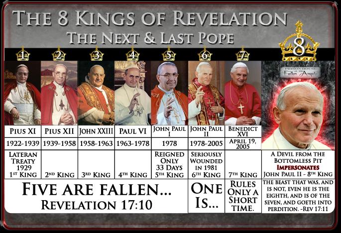 The Eight Pontiff Kings Of Revelations