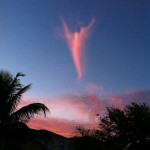 Angel Appears Over Florida Skies
