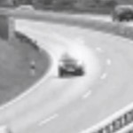 Car Disappears From Highway In A Flash