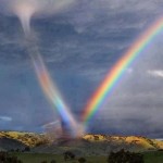 Tornado Rainbow Caused By Leprechaun & Unicorn