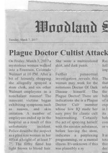 Plague Doctor Article