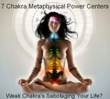 Learn How Your Metaphysical Energy Centers Affect Your Daily Life.  Correct Imperfections In Your Seven Chakra's!