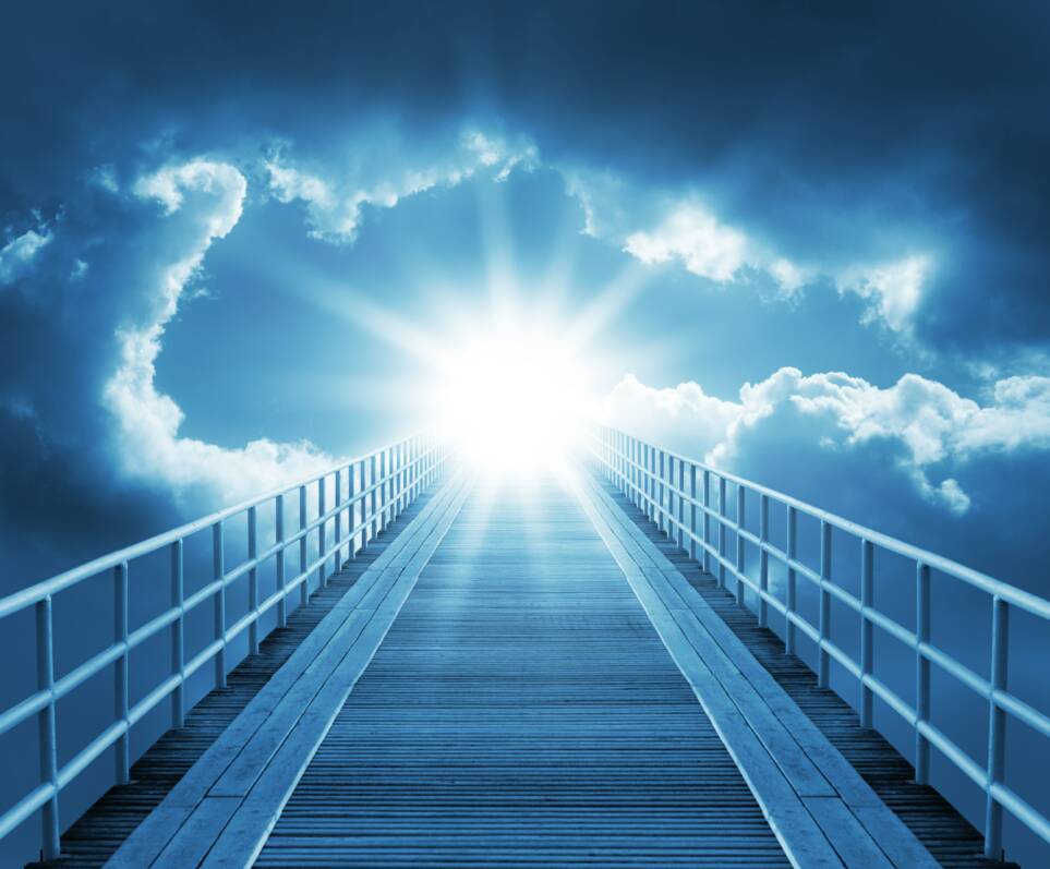 Ramp to higher dimensional Heaven.