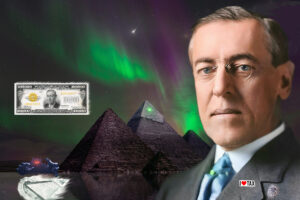 Illuminati President Woodrow Wilson. Mr. Federal Reserve Income Tax!