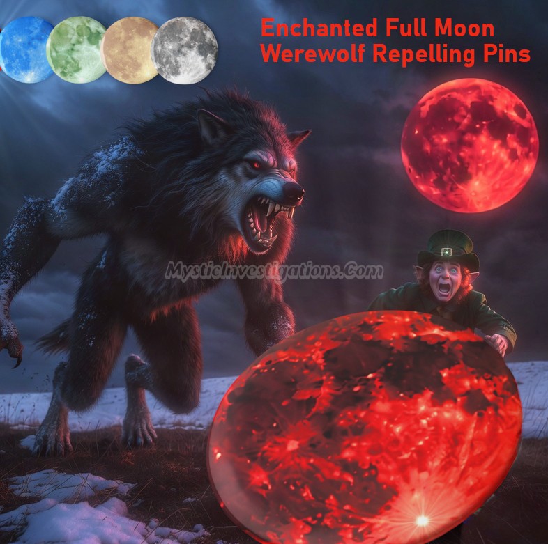 Enchanted Full Moon Paranormal Pins!