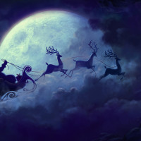 Christmas Yule Moon Magic