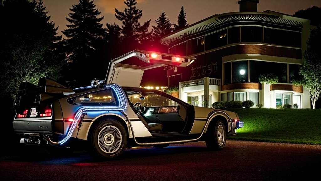 Back Future Doc Mansion