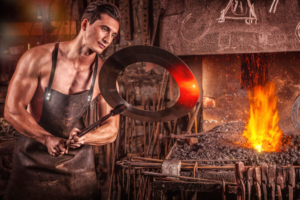Blacksmith Work Labor God