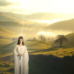 The Celtic Irish Goddess & Heavenly Angel Saint Brigid