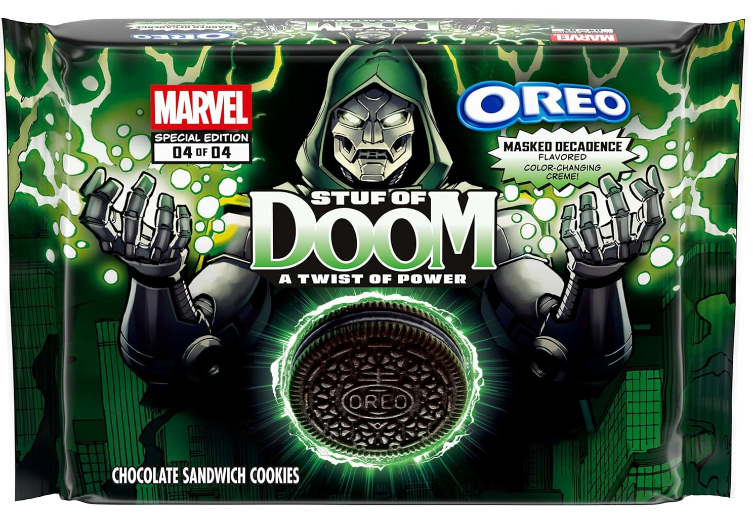 Doctor Doom Oreo Cookies
